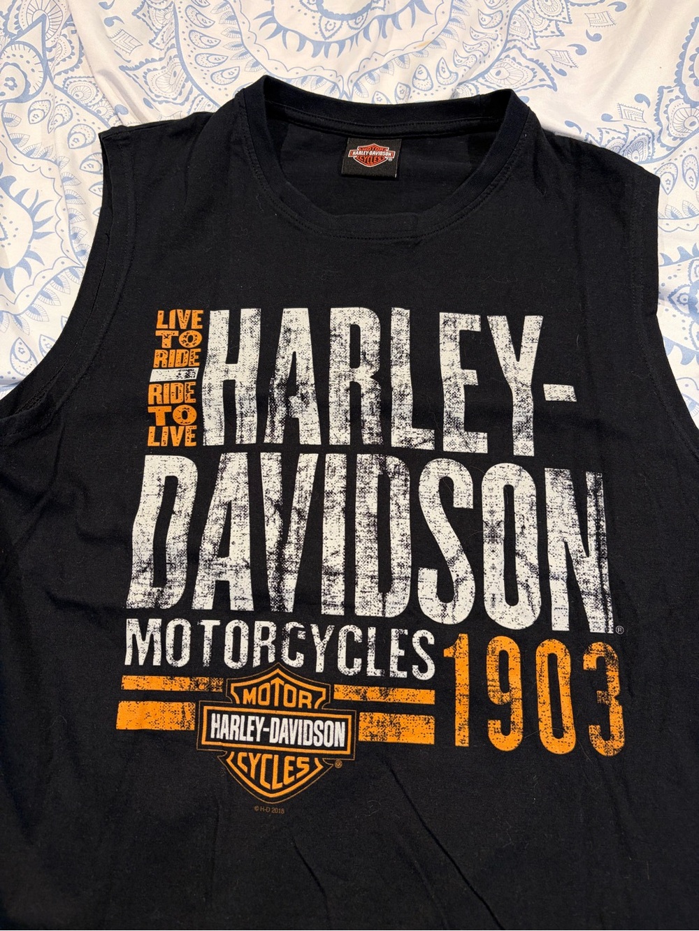 Vintage Harley Davidson Tank Top - Picture 4 of 6